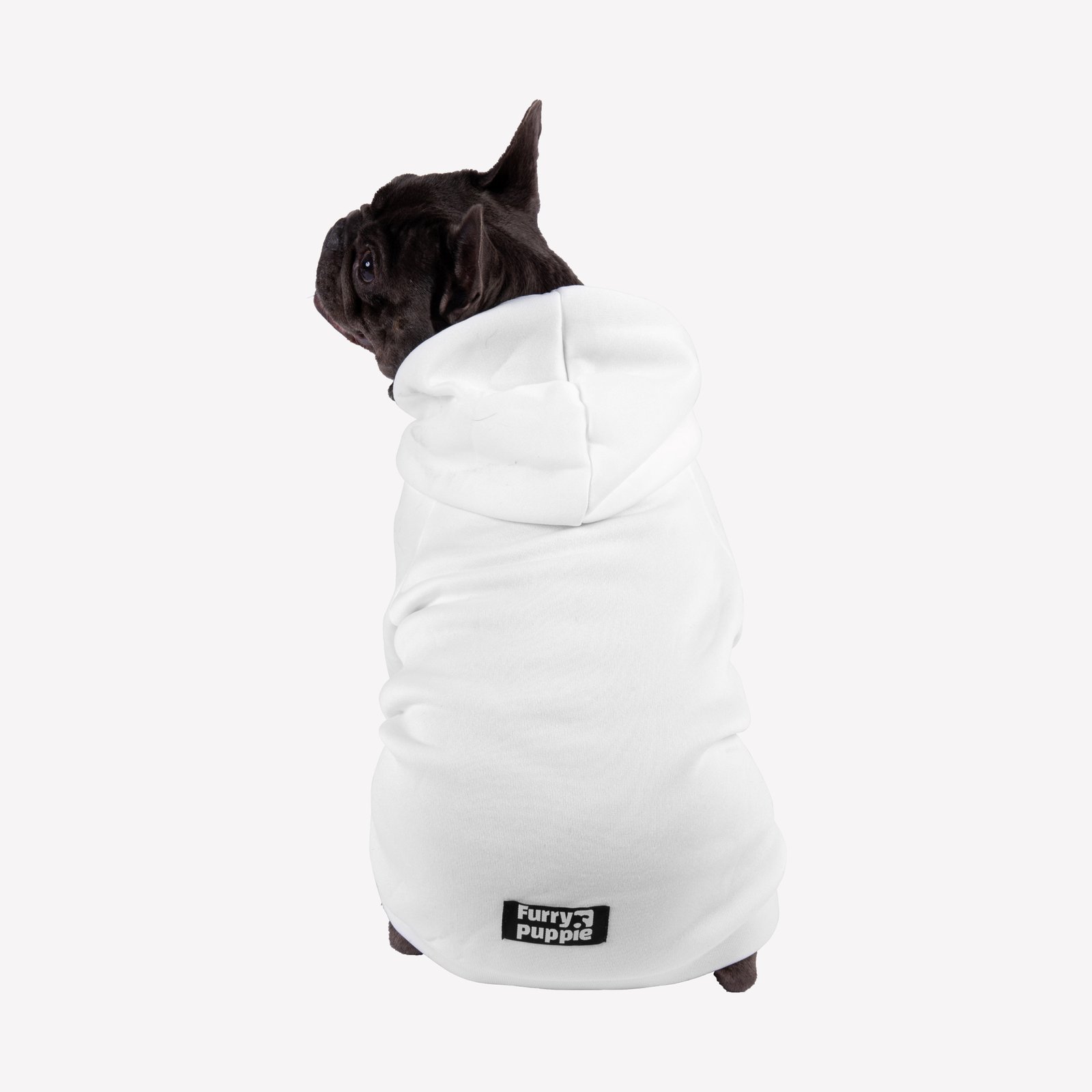 Beige Bliss Frenchie Hoodie - Image 2