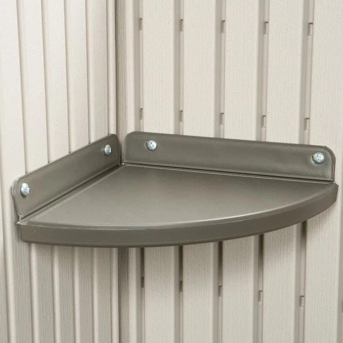 Side 10 ft. W x 8 ft. D Plastic Storage Shed - Image 13
