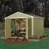 Handy Home Products Princeton 10 ft. x 10 ft. Wood Storage Shed - Image 5